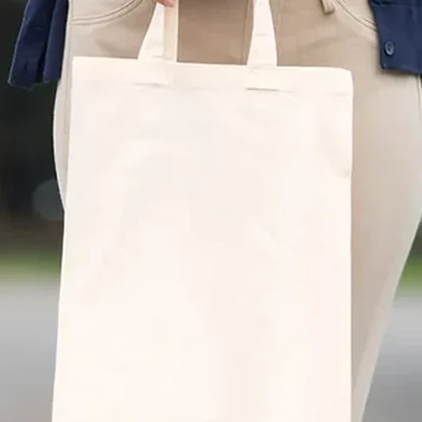 A4コットンバッグナチュラル