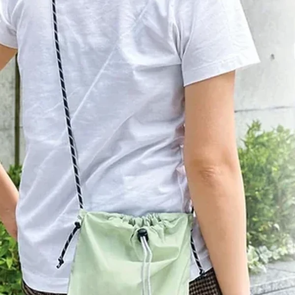 MARKLESS STYLE TR-1438 ファインライトポリ巾着ショルダーの商品画像