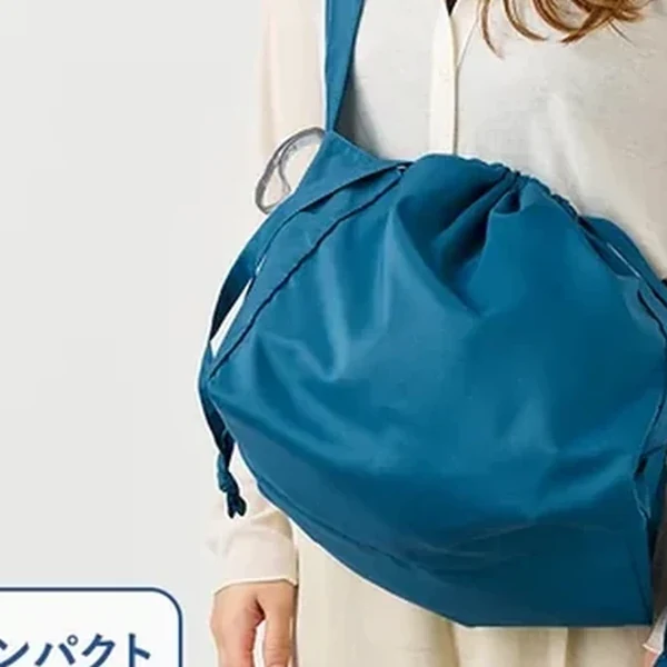 MARKLESS STYLE TR-1474 【先行掲載】クルリトコンパクトクーラー巾着ショルダーバッグの商品画像