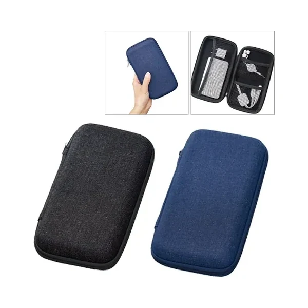 MARKLESS STYLE TS-1537 テキスタイルモバイルアクセサリーケース（L）の商品画像