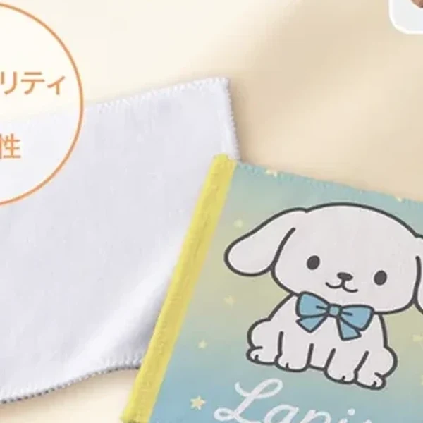 MARKLESS STYLE TT-0024 コットンWフェイス豆タオル　昇華転写対応の商品画像