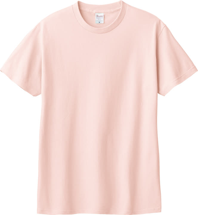 Printstar 00085-CVT 色番132 ライトピンク 前面の商品画像
