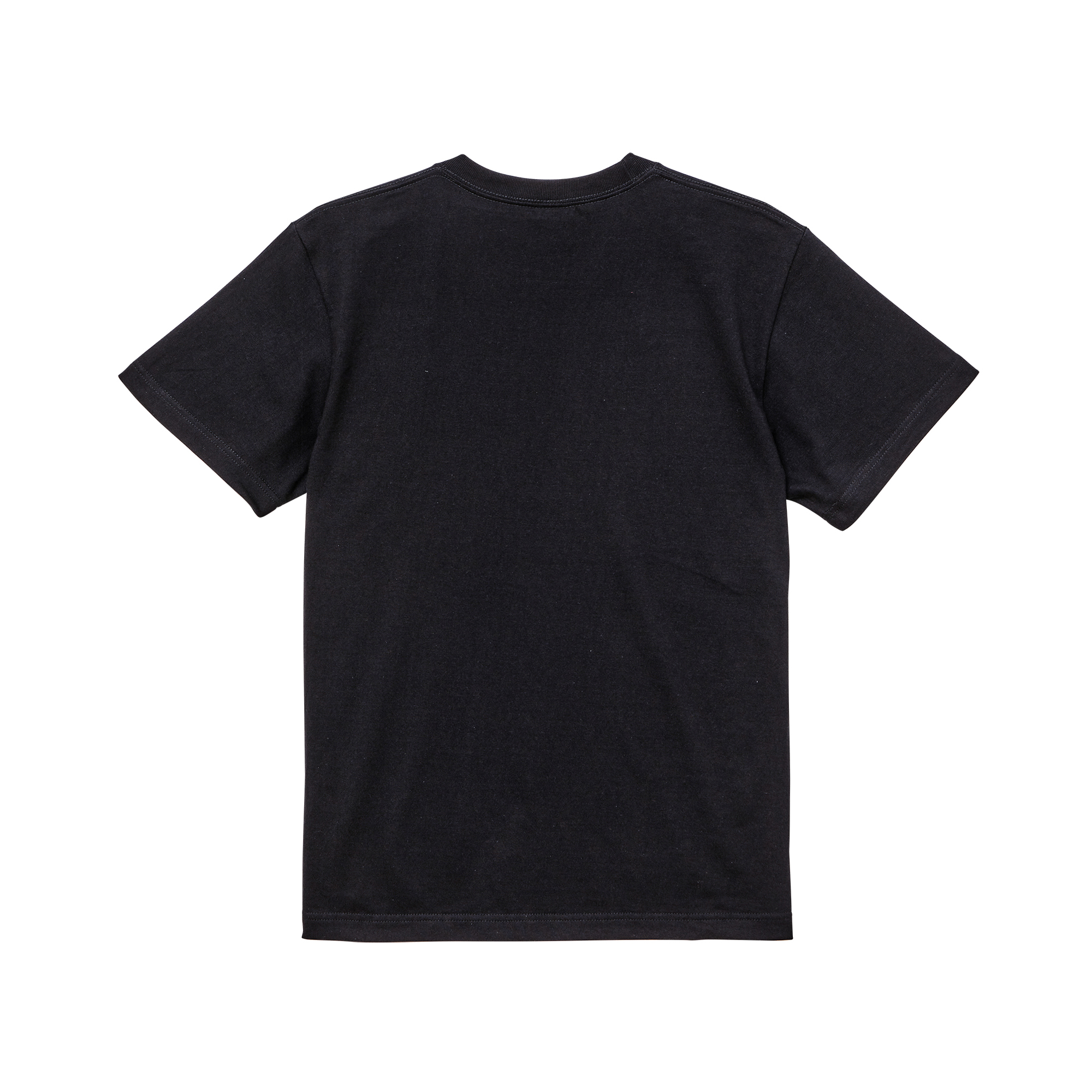 United Athle 5001-01 ブラック・背面の商品画像