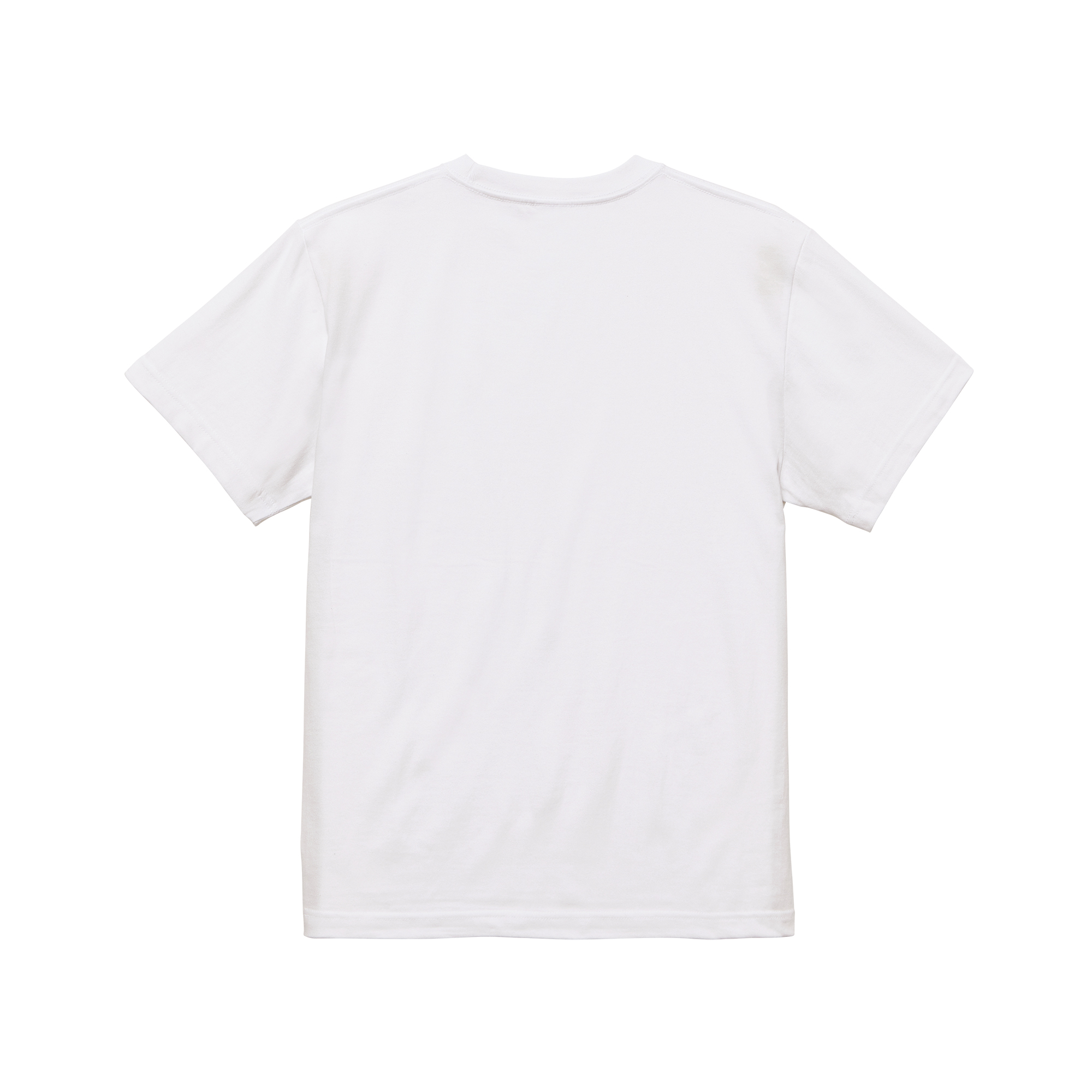 United Athle 5001-01 ホワイト・背面の商品画像