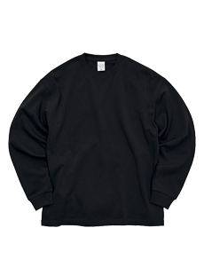 9.1オンスマグナムウェイトビッグシルエットロングスリーブ Tシャツ（2.1インチリブ）