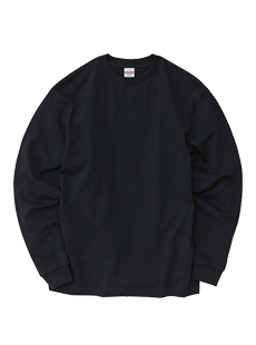 6.0オンスオーセンティックオープンエンドヘヴィーウェイトロングスリーブ Tシャツ（2.1インチリブ）
