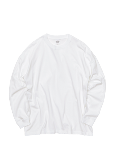 5.6オンスビッグシルエットロングスリーブ Tシャツ（1.8インチリブ）